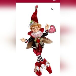 ❤️💗❤️ MARK ROBERTS "BE MINE" VALENTINES DAY "Elfin Boy" 13" Preowned EUC❤️💗❤️